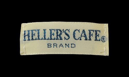 HELLER'S CAFE BORDER & PLAIN T-SHIRT#0