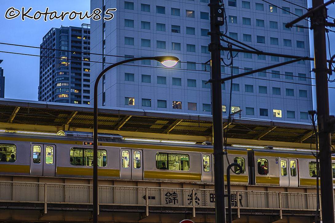 錦糸町　電車 20140826