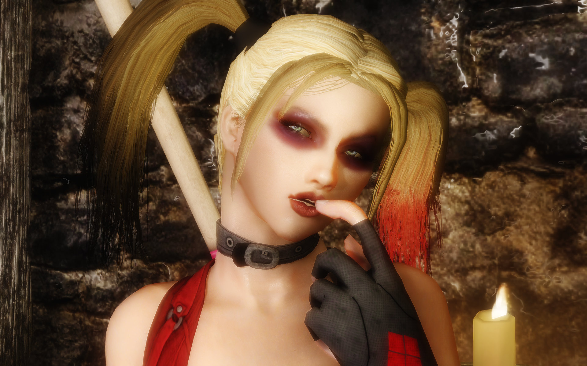 Harley Quinn Red Rouge